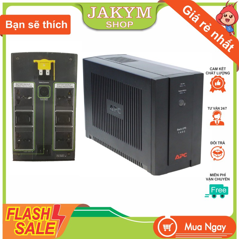 Bộ lưu điện APC BX1400 MS likenew