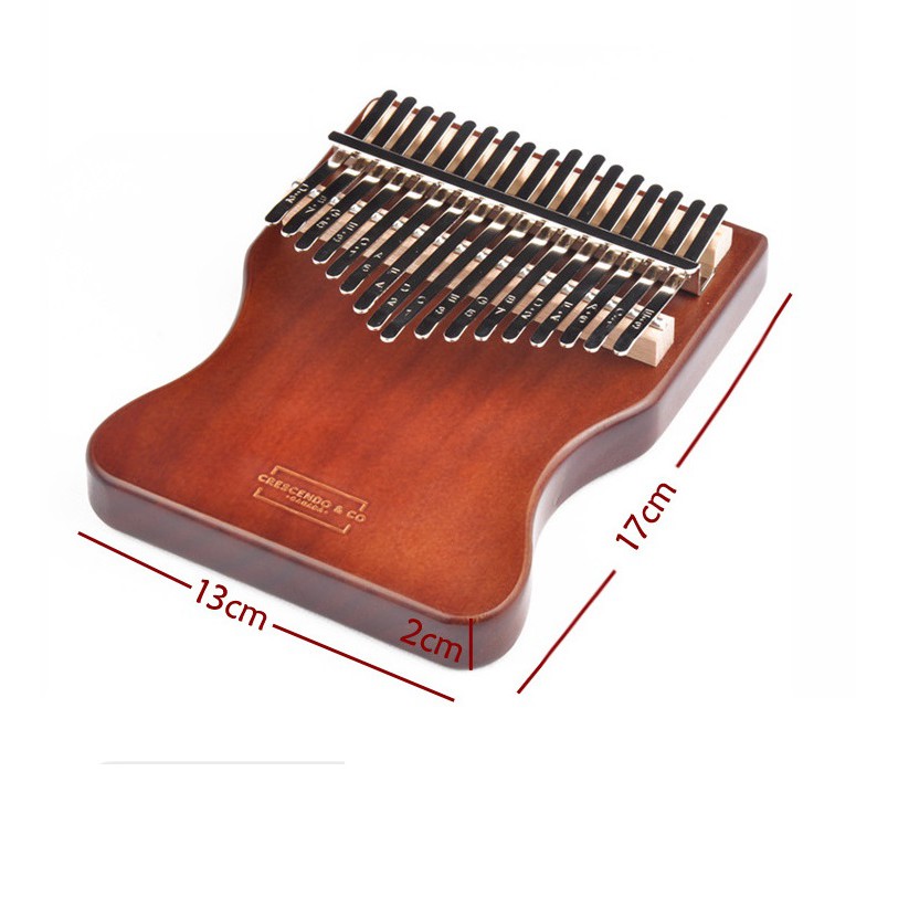 [giao  nhanh 2h] Đàn kalimba 17 phím bằng gỗ sử dụng ngón tay cái CRESCENDO.CO CANADA nhạc cụ Canada