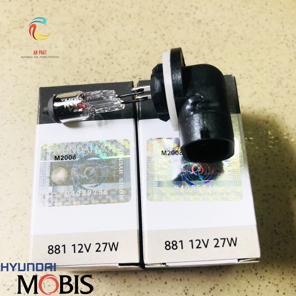 Bóng Đèn Gầm 881 Halogen chính hãng mobis hàn quốc