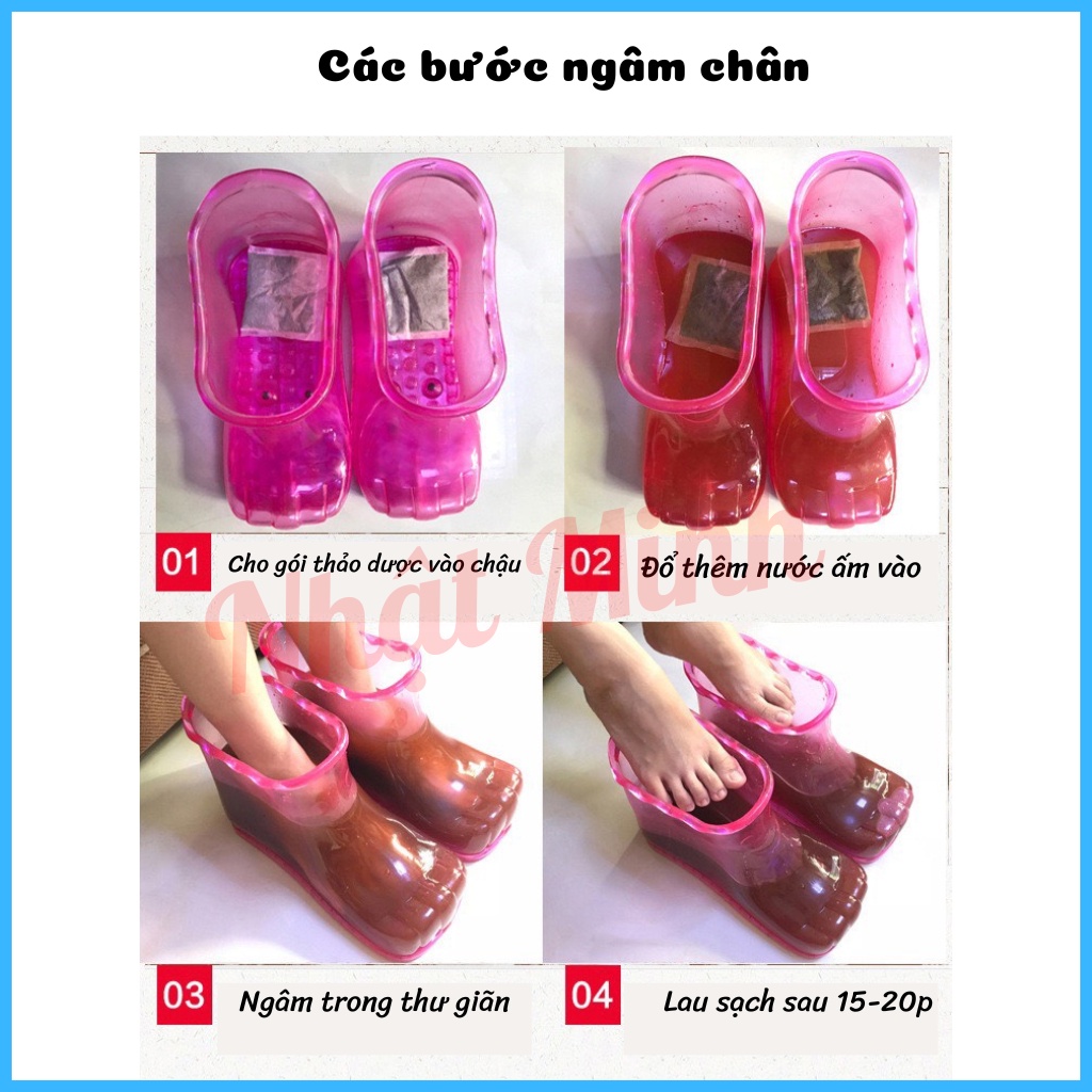 [Loại 1] Hộp 20 gói thảo dược ngâm chân dưỡng sinh