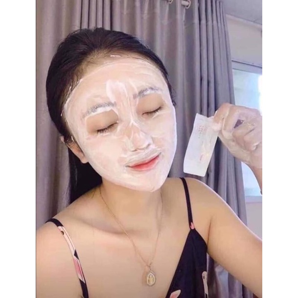 [Chuẩn Nhật] Mặt Nạ Ủ Trắng Nhau Thai Nhật Bản - Lẻ 1 miếng - Moon Store 9999