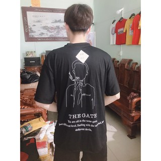 Áo thun tay lỡ Unisex THE GATE