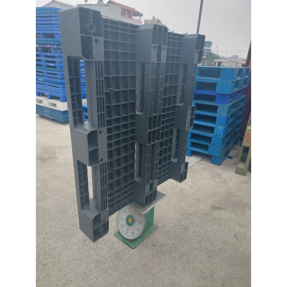 Pallet nhựa mặt đá KT 1200*1000*140mm_KT 1100*1008140mm