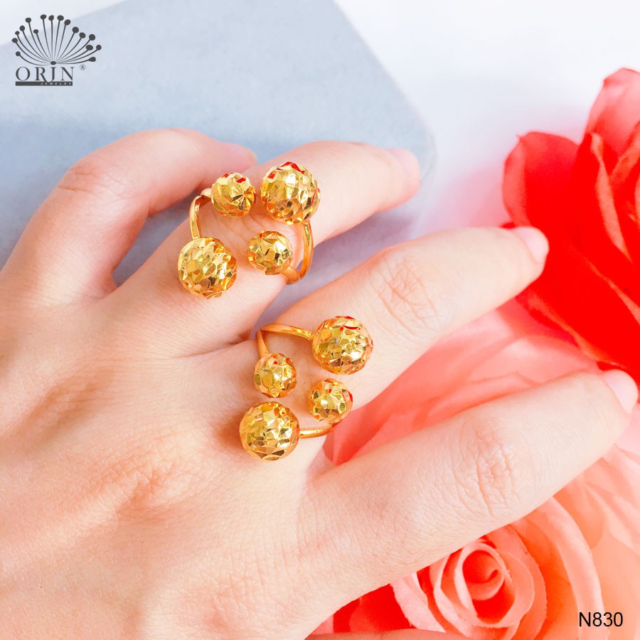 Nhẫn nữ 4 châu bền màu cao cấp Orin N830