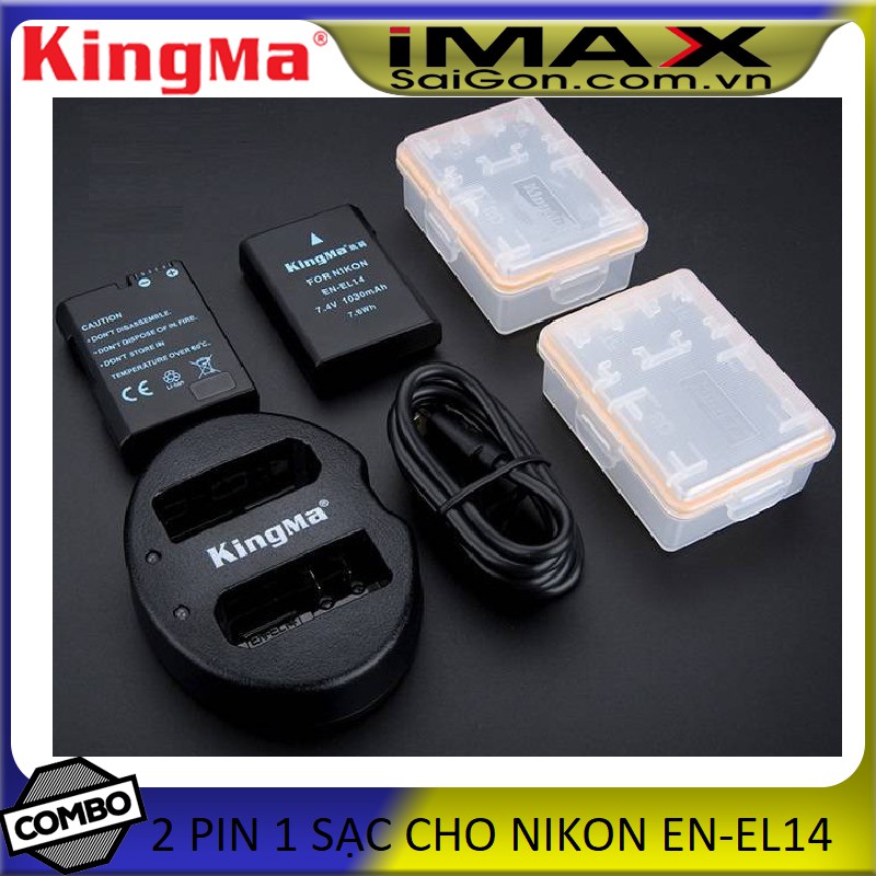 PIN SẠC KINGMA CHO NIKON EN-EL14