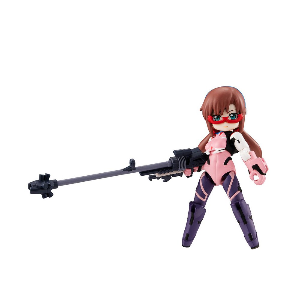 MÔ HÌNH NHÂN VẬT CHÍNH HÃNG MEGAHOUSE DESKTOP ARMY EVA MOVIE MAKINAMI MARI &amp; UNIT 8α