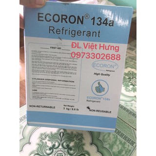 Ga R134 Ecoron  Bình 3kg gas