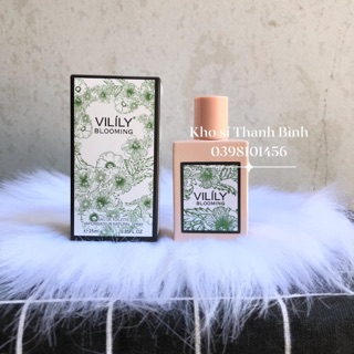 (Chính hãng) Nước hoa Vilily No 876 Blooming Xanh