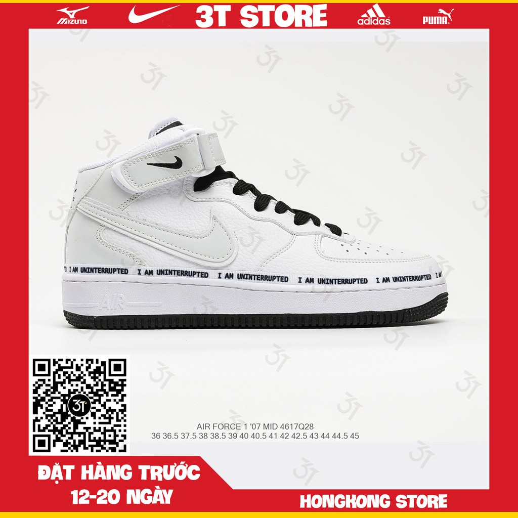 GIÀY SNEAKER MÃ SẢN PHẨM_NIKE AIR FORCE 1 07 MID NHIỀU MÀU PHONG CÁCH FULLBOX + FREESHIP TOÀN QUỐC