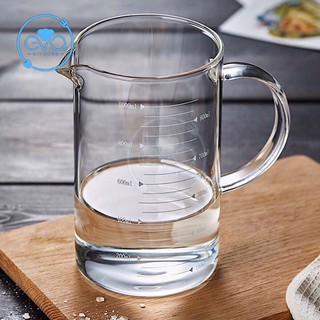 Ly Thuỷ Tinh Chia Vạch Đo Lường 1000 Ml