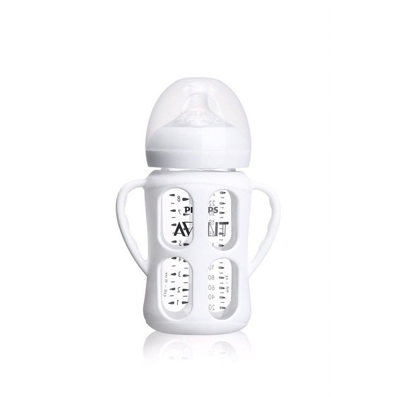 Bọc Silicon bình sữa thủy tinh Philips AVENT 120ml-240ml