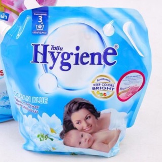 Nước Xả Hygiene túi Thái Lan màu xanh 1800ml