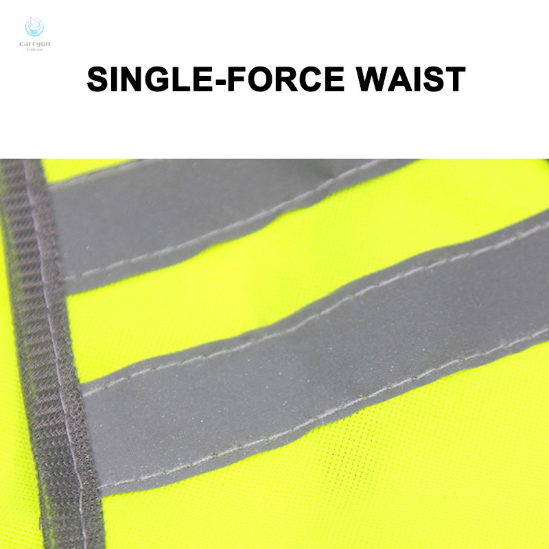 Áo phản quang bảo hộ an toàn cho người chạy xe máy