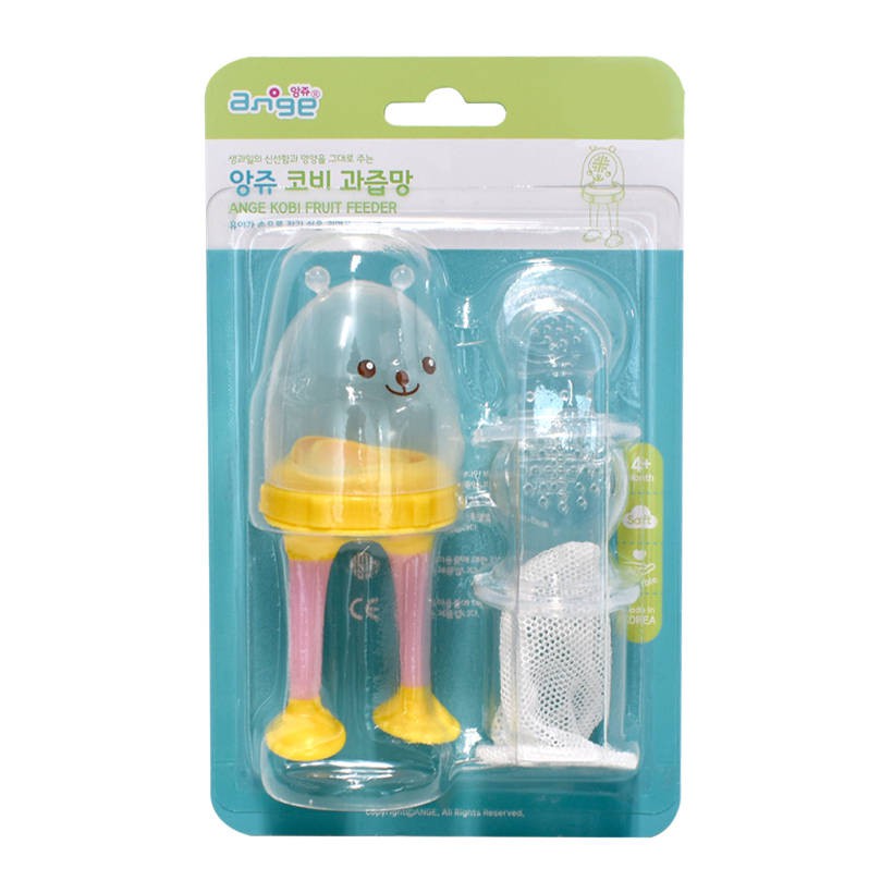 [Made in Korea] Túi nhai chống hóc cho bé bằng vải lưới và silicone Ange