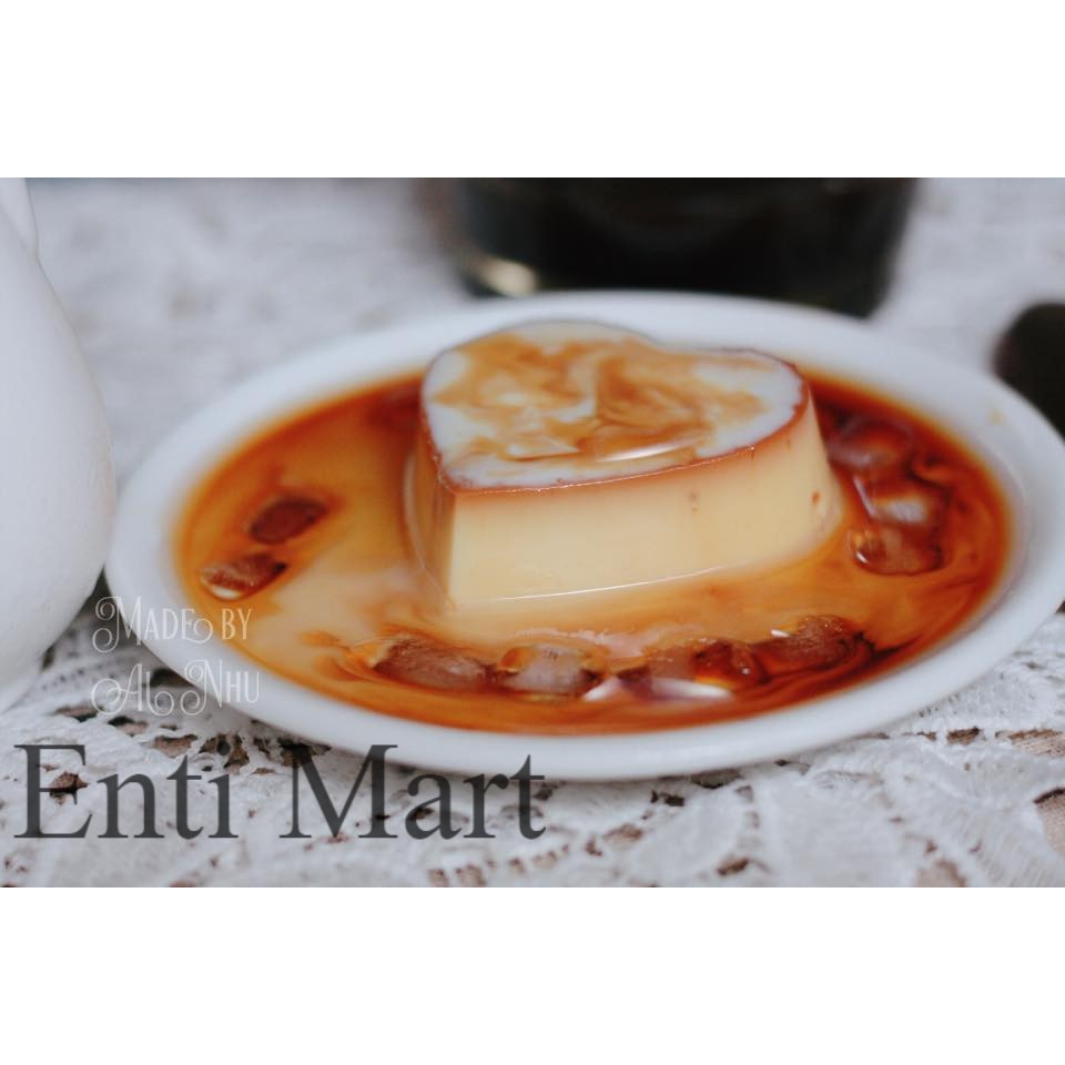 10 Hộp flan trái tim,tròn nhựa tốt kèm nắp