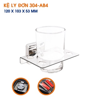 Kệ Ly Đơn Tovashu AB4 (Inox 304, Bảo hành 20 năm)