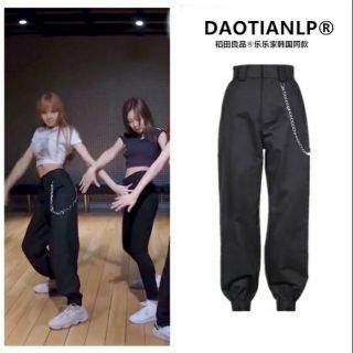 [Sẵn 8/1]quần Lisa, Rosé (Black Pink), HuynA