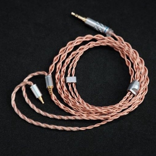 Cáp nâng cấp đồng 7N OCC litz cho tai nghe IEM 2pin, MMCX, IE80s, IE40pro, IE400