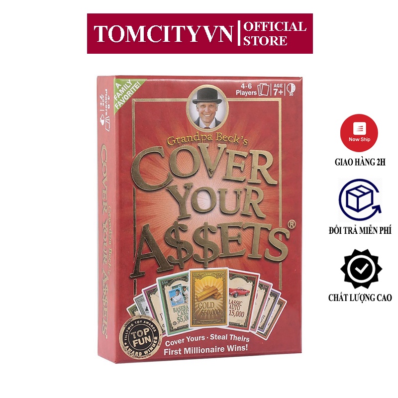 Trò chơi Bài Triệu Phú Cover Your Assets Tomcity Hấp Dẫn TomcityVN