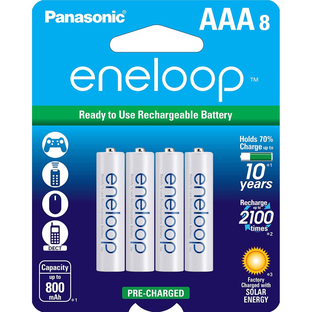 Pin sạc Eneloop/ Eneloop Pro AA/ AAA