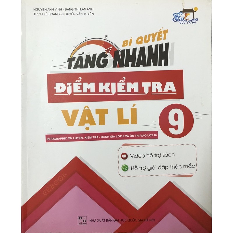 Sách - Bí Quyết Tăng Nhanh Điểm Kiểm Tra Vật Lí Lớp 9