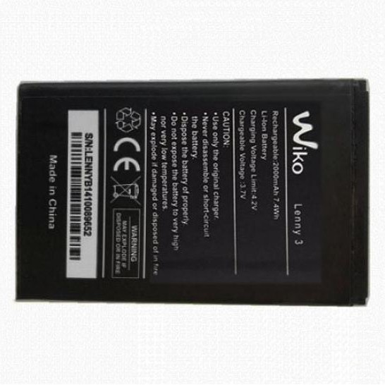 PIN WIKO LENNY / LENNY2 / LENNY3 / SUNNY 2 PLUS / 2600 / JERRY / 1800mAh