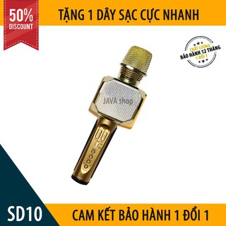 Micro Không Dây Karaoke SD10 Kết Nối Bluetooth Nghe Hay