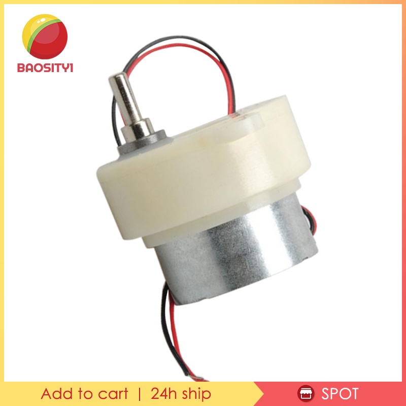 Mô tơ giảm tốc DC 3V 6V 12V cho tàu thuyền