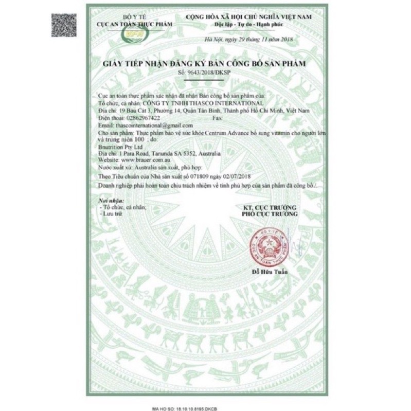 Vitamin tổng hợp Centrum Advance for adult, adult 50+ cho người trưởng thành, người lớn tuổi