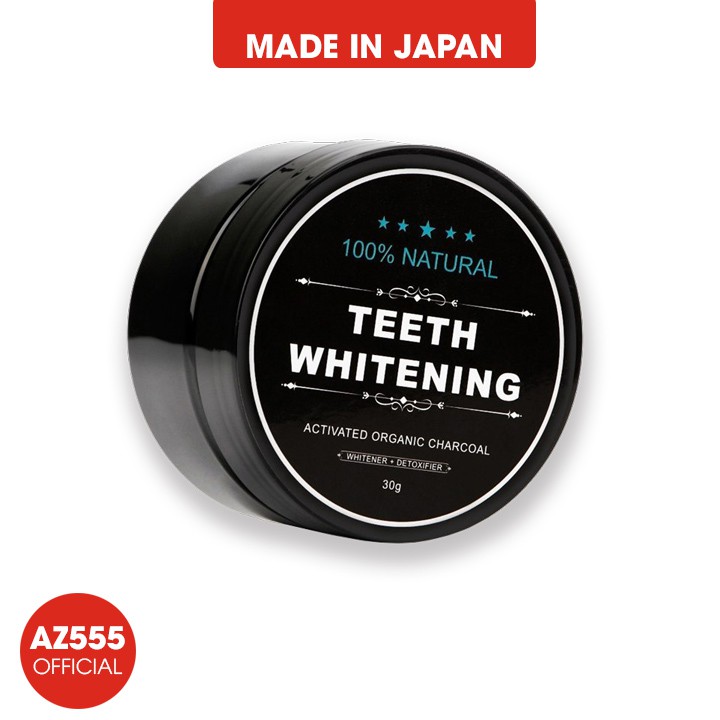 Bột trắng răng than tre Nhật Bản - Teeth Whitening (HIỆU QUẢ SAU 7 NGÀY)