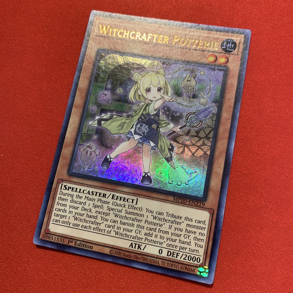 [EN][Thẻ Bài Yugioh Chính Hãng] Witchcrafter Potterie