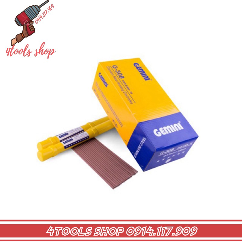 Que hàn inox Gemini loại 2,5 và 3,2 (loại 1kg)