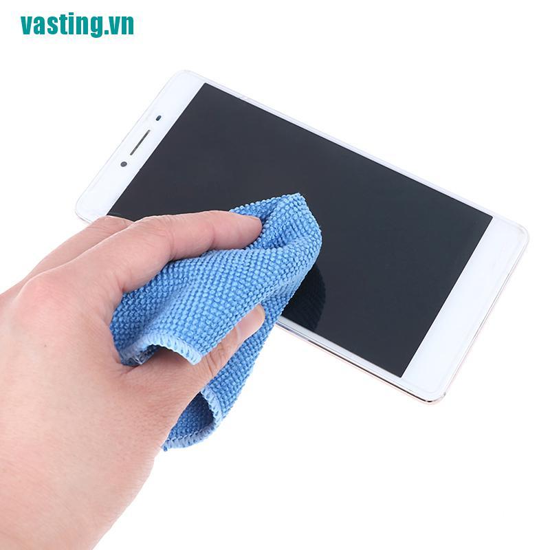 V☆Set 2 Khăn Lau Kính / Màn Hình Điện Thoại / Ống Kính camera Bằng Sợi microfiber