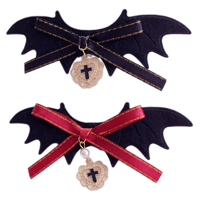 Kẹp Tóc Hóa Trang Halloween Hình Dơi Độc Đáo