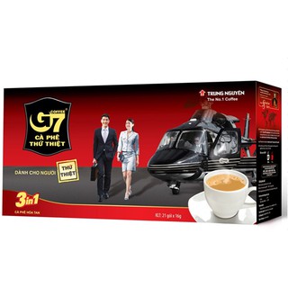 Cà Phê hòa tan G7 3in1 hộp 21 Trung Nguyên