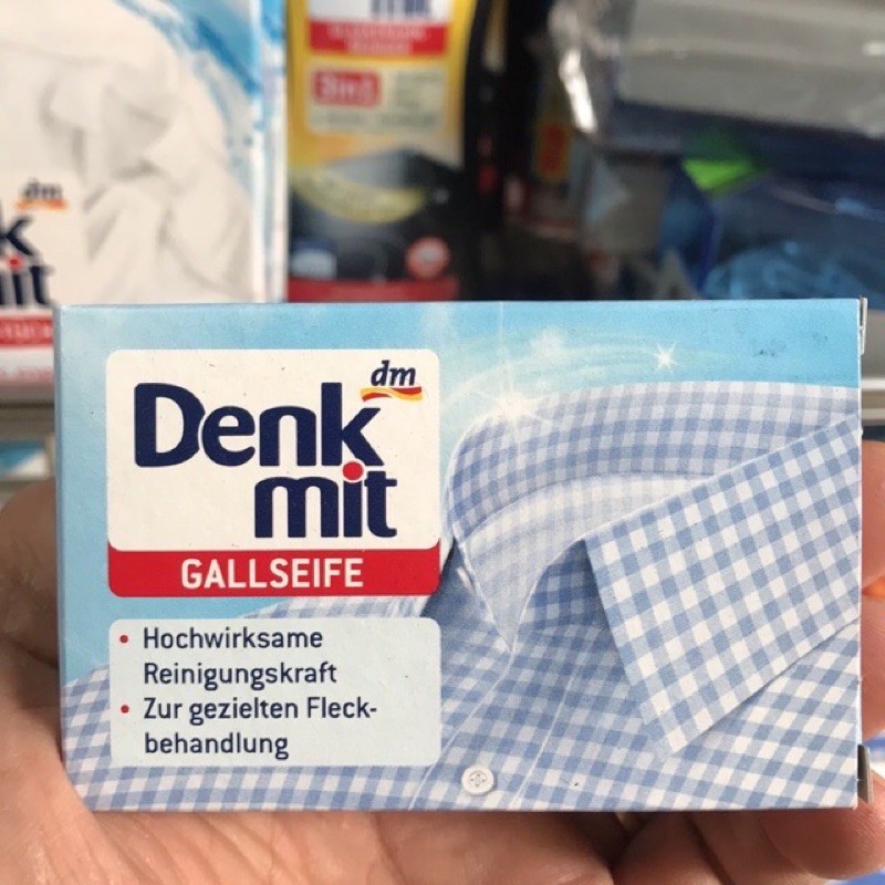 Tẩy trắng cổ áo tay áo Denkmit Đức