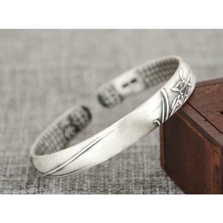 Vòng tay MaI Lan Cúc Trúc phong cách cổ điển xinh xắn trang sức nữ