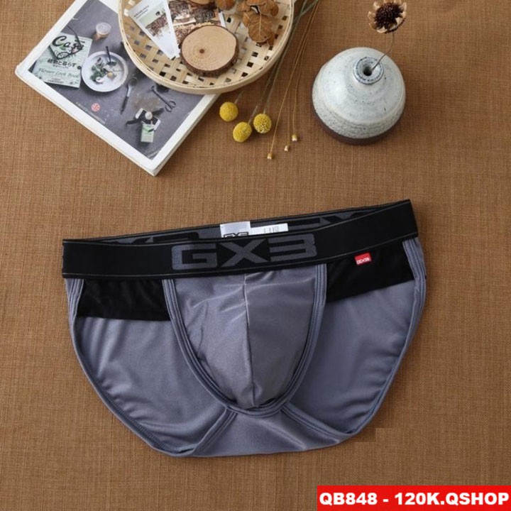 [SALE] QUẦN LÓT TAM GIÁC THUN LẠNH CAO CẤP QB848