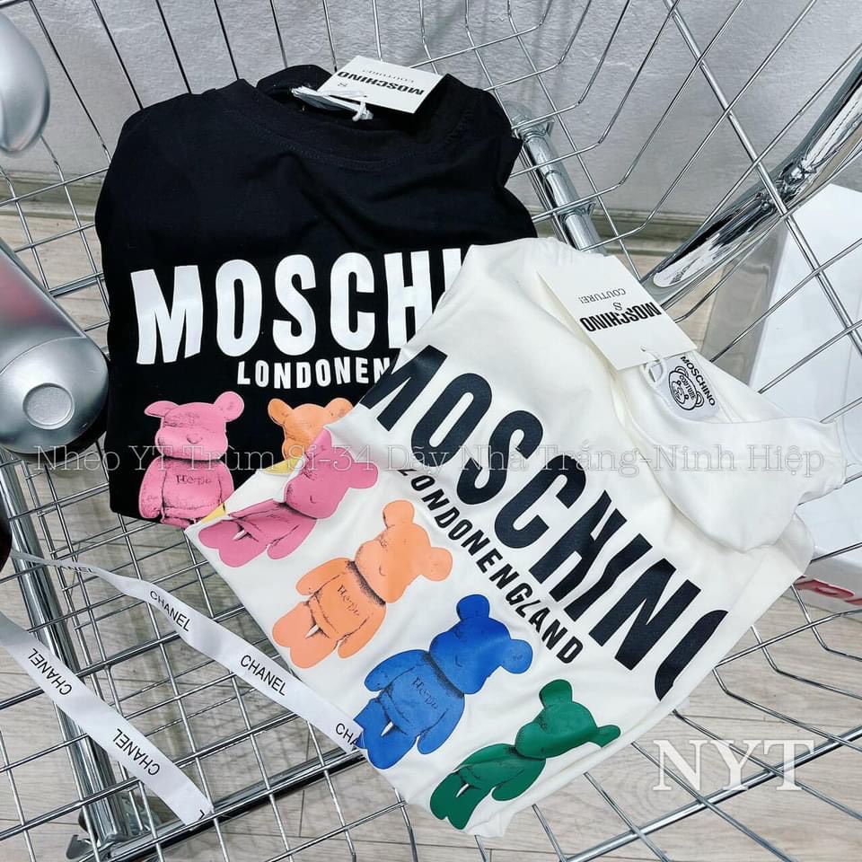 Áo thun nam nữ Gấu Mochino Form Rộng