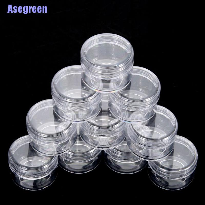 Set 10 Lọ Rỗng Đựng Mỹ Phẩm Chăm Sóc Da Tiện Lợi