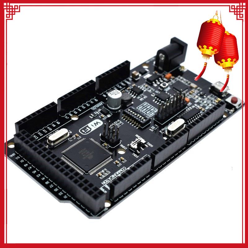 Usb Wifi R3 Atmega2560 + Esp8266 32mb Ch340G. Tương Thích Cho Arduino Mega Nodemcu Mega 2560