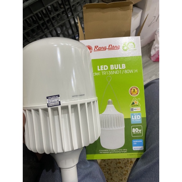 ✐✈Bóng đèn LED BULB Trụ Rạng Đông _ từ 20W đến 80w ánh sáng trắng và vàng