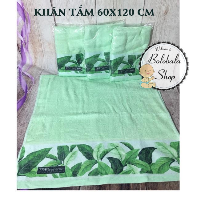 Khăn tắm cotton lớn 60x120cm - quà tặng của TRESemme, Clear