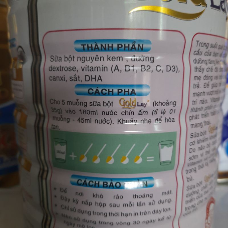 Sữa Goldsure mama Gold 900g