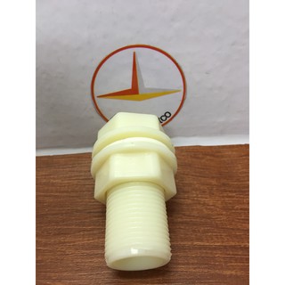 Ốc siết bồn, phi, tẹc nước nhựa PVC