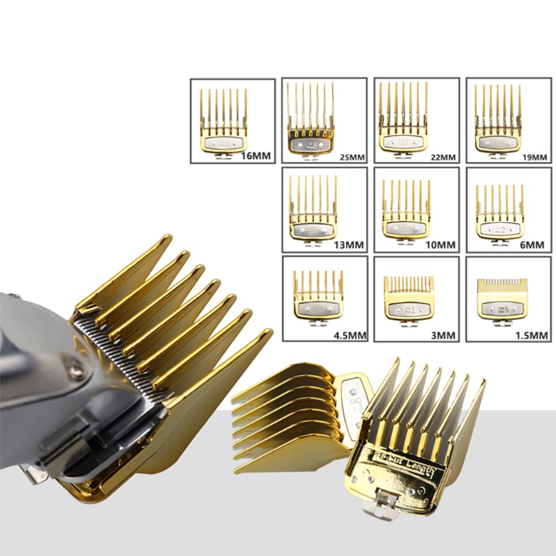 Bộ 10 Lược Dẫn Tông Đơ Cắt Tóc 1.5-2.5mm