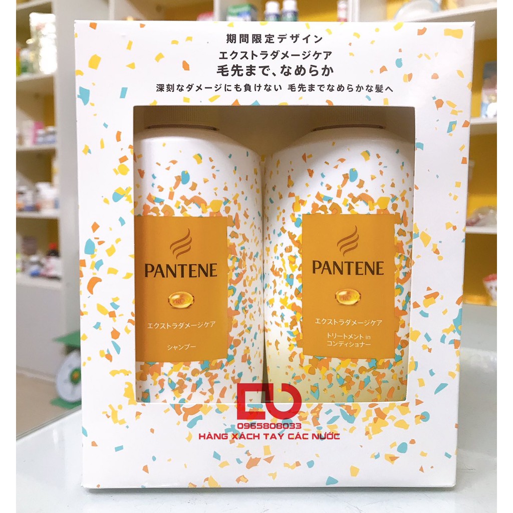 Bộ dầu gội xả Pantene PRO-V dưỡng tóc Nhật Bản 400ml-450ml