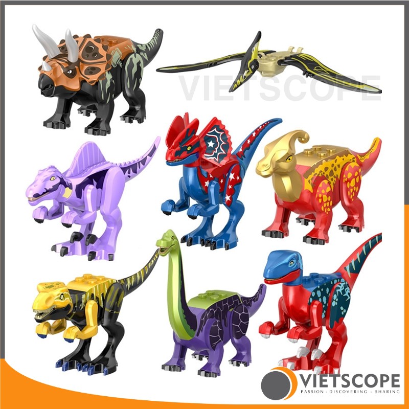 Lắp ráp khủng long Jurassic World - 4009