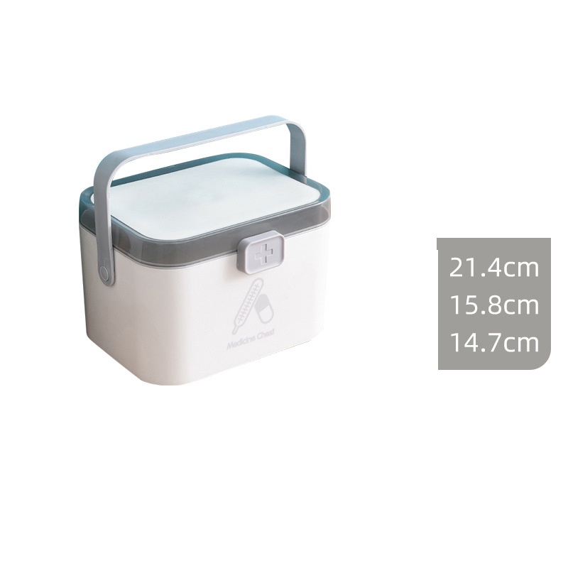 Hộp Đựng Thuốc 2 Tầng Cỡ Lớn Thiết Kế Sáng Tạo Sử Dụng Tiện Lợi