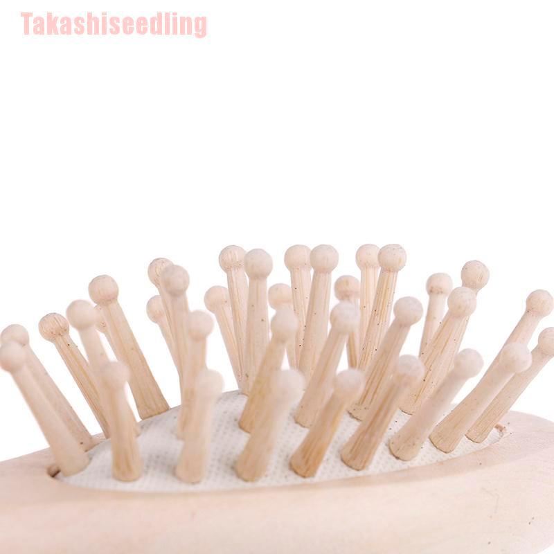Lược Gỗ Mát Xa Da Đầu An Toàn Tiện Dụng
